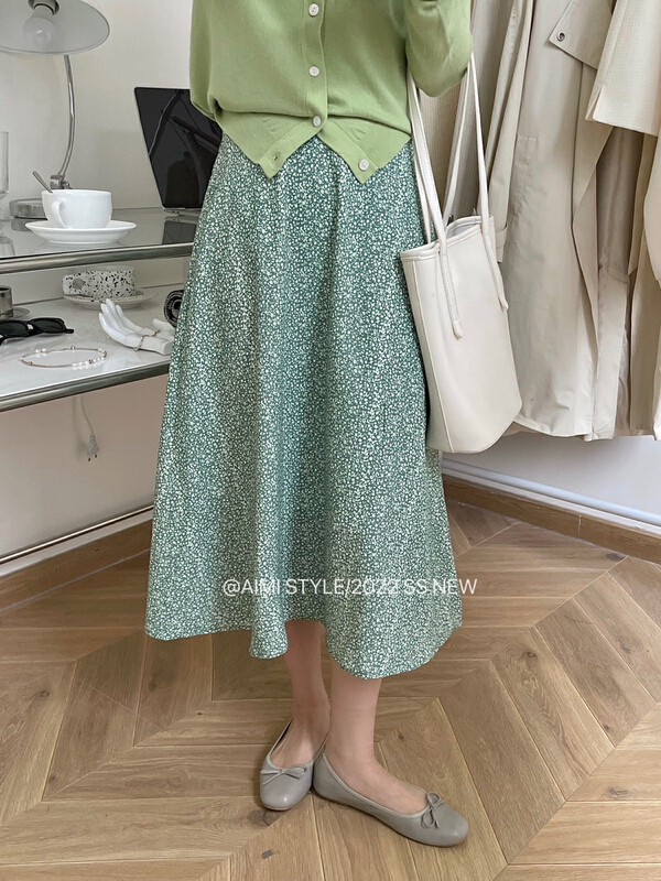 Original price 48.50! [aimistyle] Korean Short floral skirt 10281\hbx