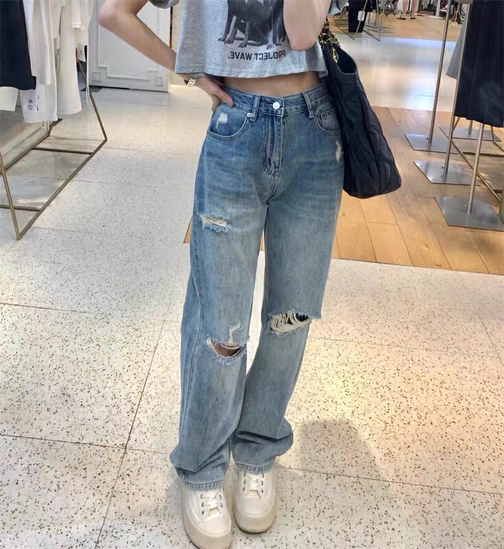 [by flow] straight cut thin jeans w452\xyy
