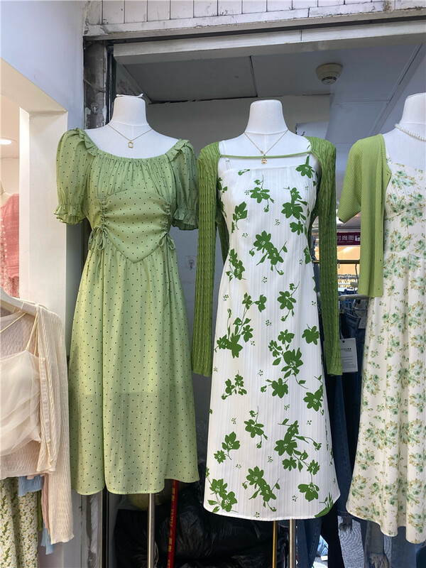 [Mina] French retro floral suspender dress (only suspender skirt) 6631\hbx