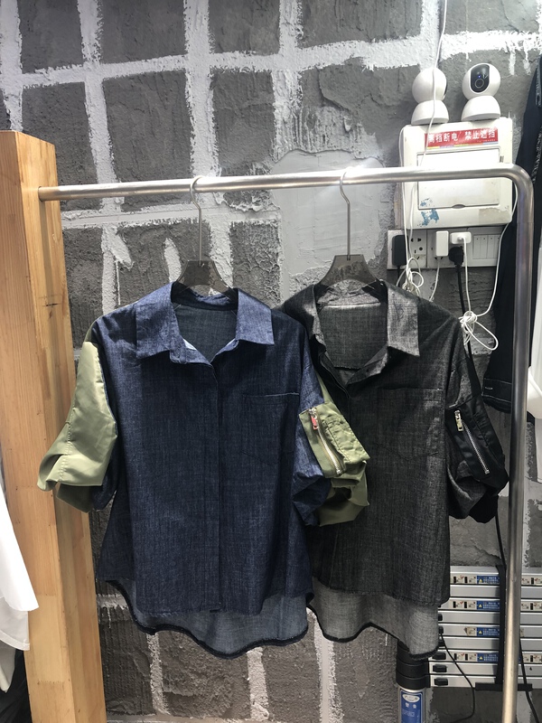 [monob] single breasted comfortable versatile shirt 0066\l