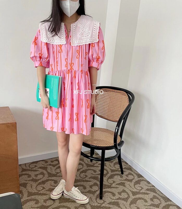 [Xiaofan family] loose lady fashion dress 8288\lsw