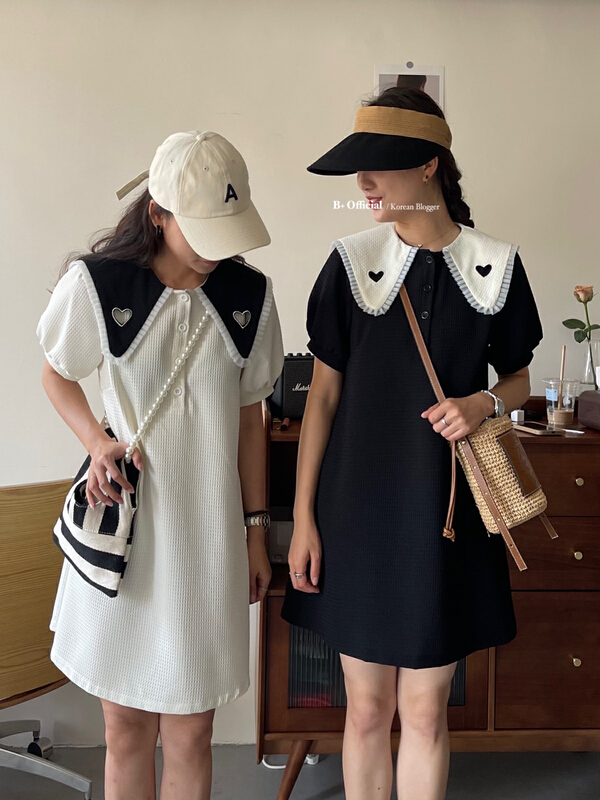 In early summer! [B plus] hollow out love fashion dress 22-9272-2\hbx