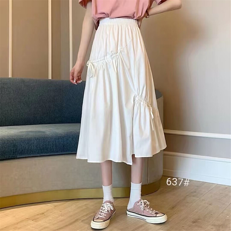 In early summer! [Shangpin Wanqian] sweet mid length skirt ys1-637\hjy
