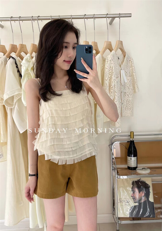 [Sunday warning] Pullover sleeveless versatile vest / sling 9180\zjy