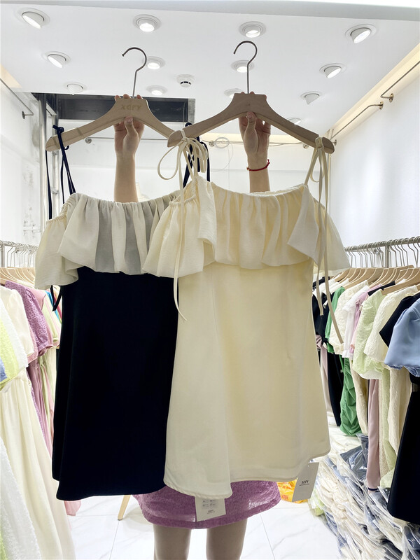 [rosy clouds flying] lady elegant dress ys1-8637\hbx