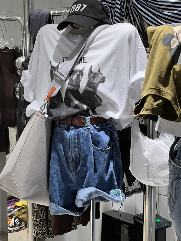 [bobo1972] versatile simple big board t short sleeve T-shirt only sold for t229699