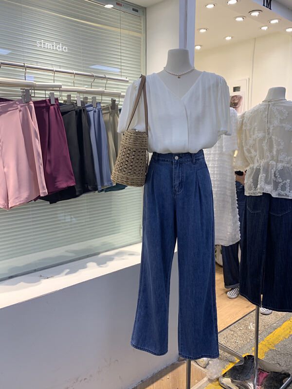 [simida/doroe] straight slim versatile jeans 10051\zxl