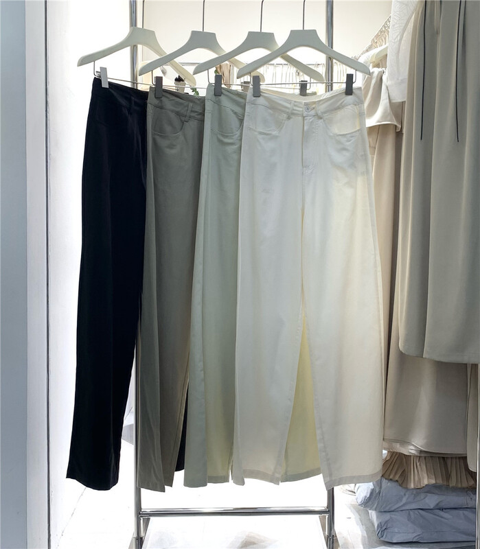 [forest] solid color straight pants ys1-8109\l
