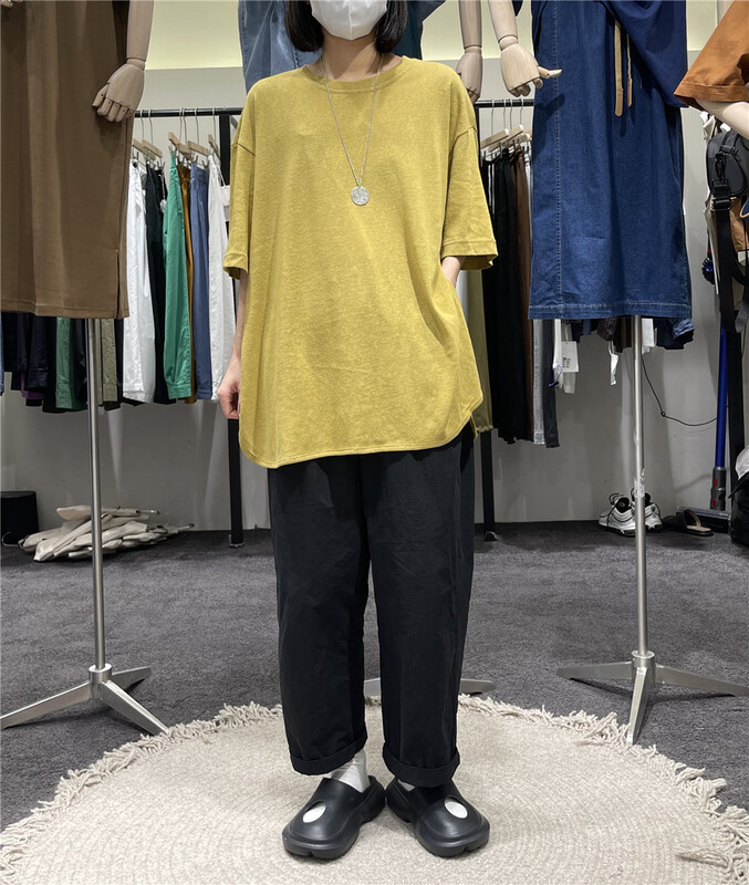 [original by hnhl] casual simple comfortable short sleeve T-shirt 220395\l