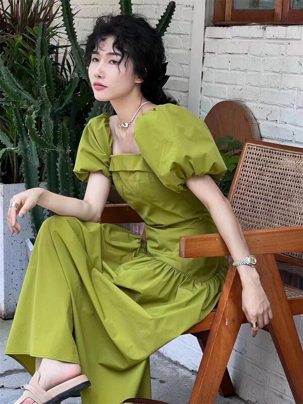 [top] French elegant strapless dress 9190\zjy