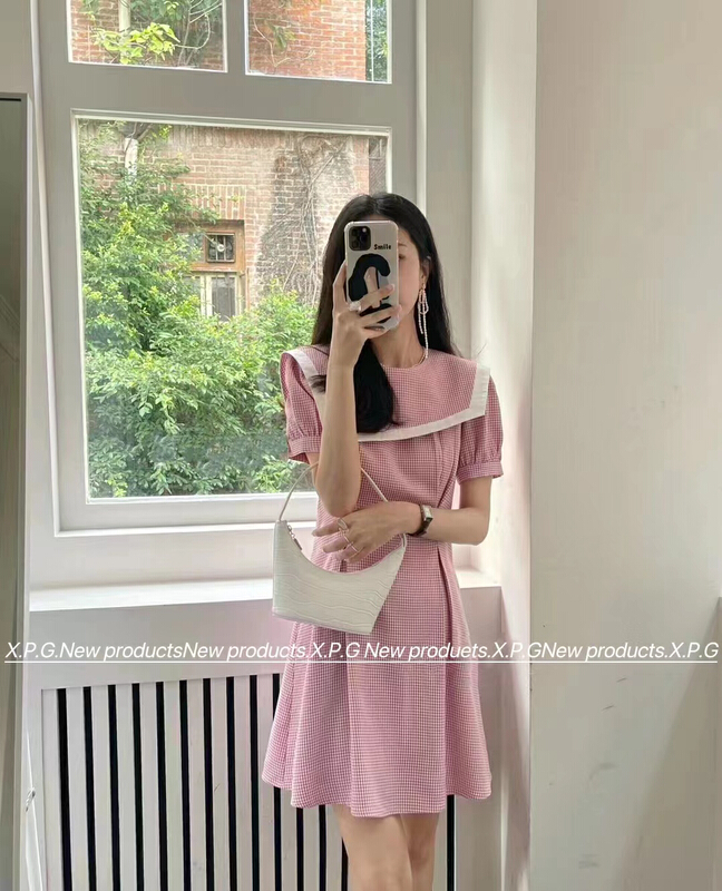 [x.p.g] New Korean slim dress 21118\hjy