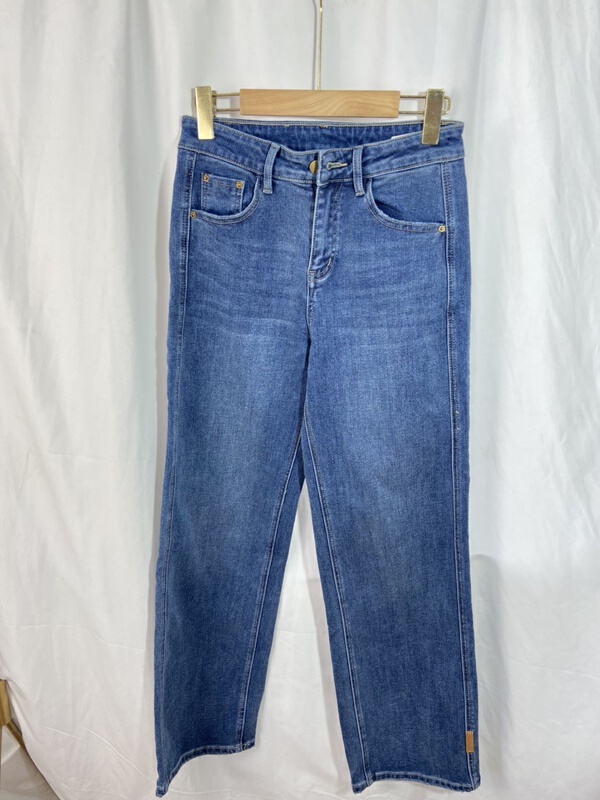[Yi show shop] simple and slim fashion jeans 1610\cl