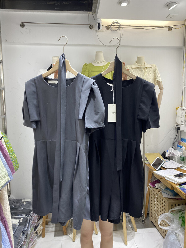 [rosy clouds flying] fashionable simple casual dress 8669\hbx