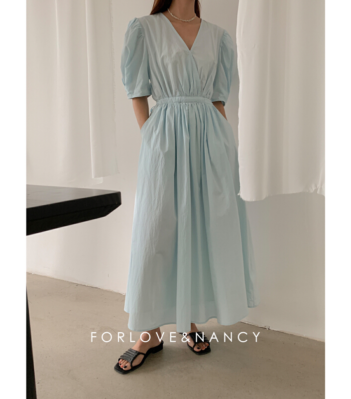 [FN] Korean style slim dress (with skirt lining (only sweet almond color)) nb2lb4390n\cqw