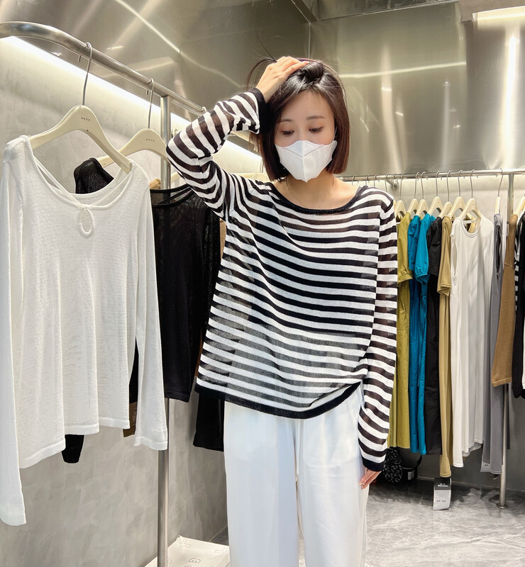 [akxk] slim, loose and comfortable sunscreen shirt 8812\l