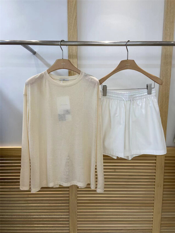 [xhm] round neck Korean fashion long sleeve T-shirt (excluding pants) 892\zjy