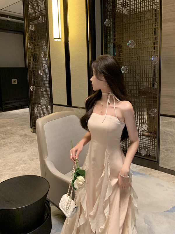 [Amanda] gentle style Halter Dress (dress only) 9606\pcz