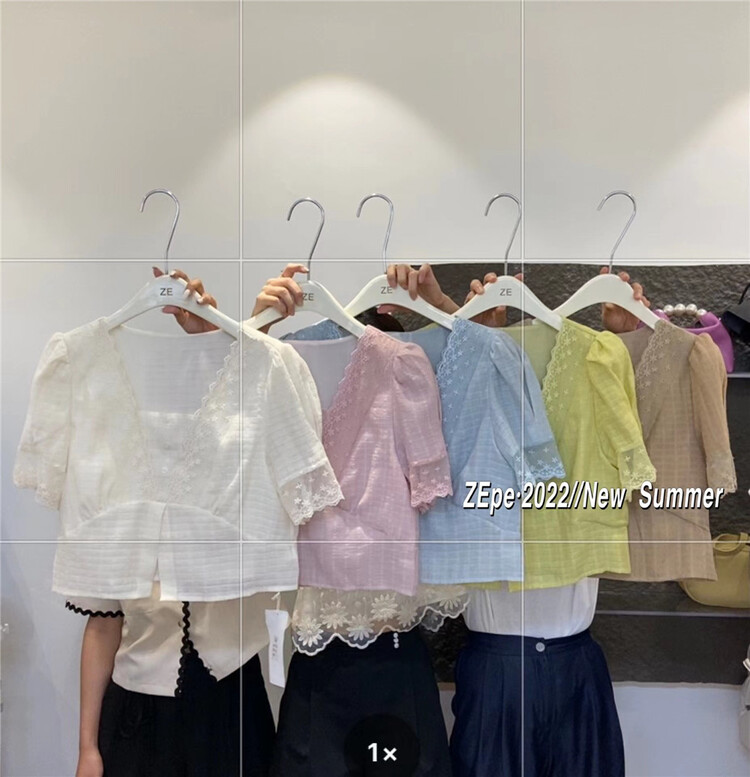 [Ze] minority fashion Korean shirt 3076\ll