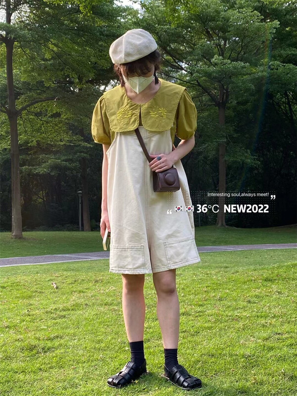 [36 degrees] large lapel comfortable Korean small shirt (only selling small shirts) 6166\l
