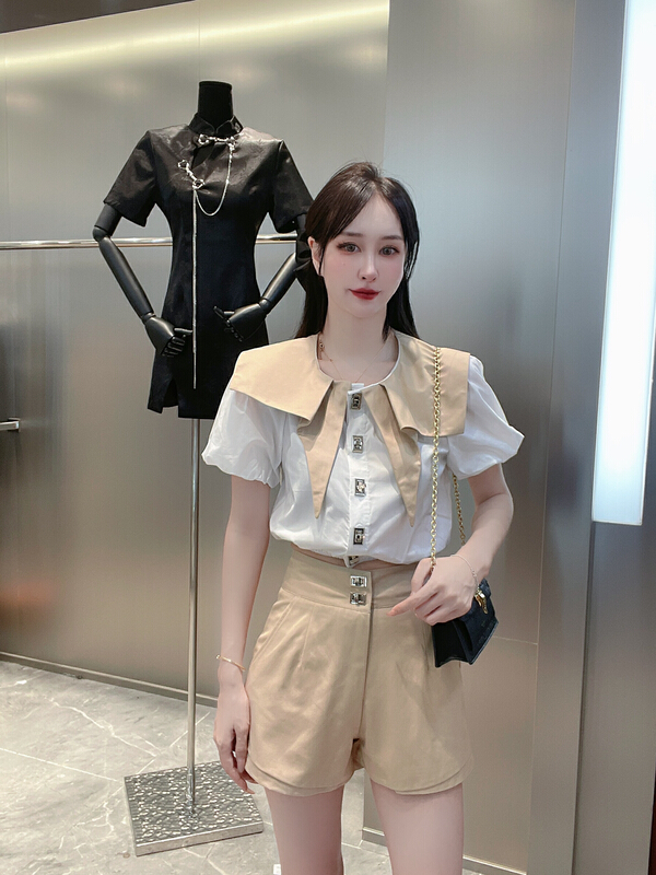 [m&m] Korean version design baby collar shirt 16530\pcz