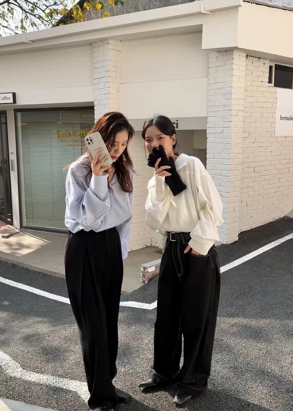 New year in early spring! [sanbara] simple and slim western style pants ys1-9011\lsw