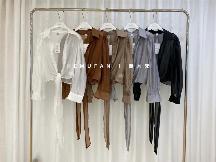 [hemufan hemufan] design high-grade bandage sunscreen shirt 3799\l