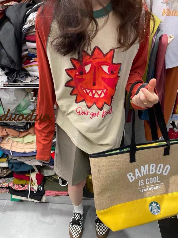 [w+] long sleeve versatile Korean sunscreen shirt 5116\wtt