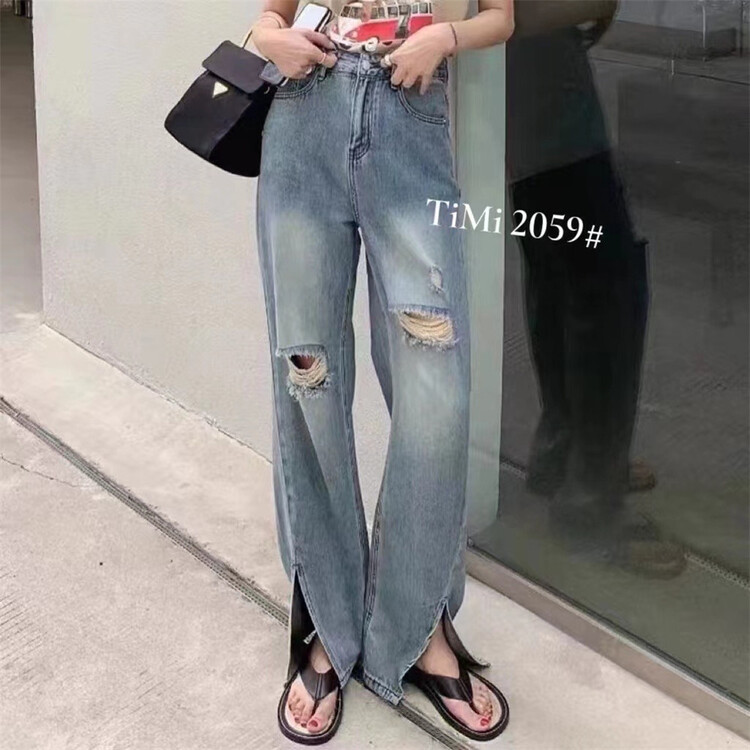 [TIMI] baggy Vintage Jeans with holes 2059\lsw