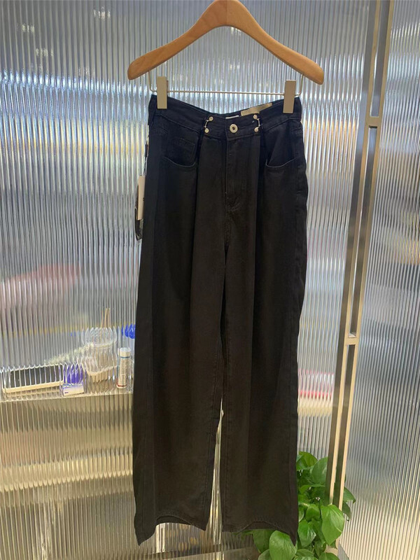 [o not 1] Korean versatile casual buckle jeans w872\lsw
