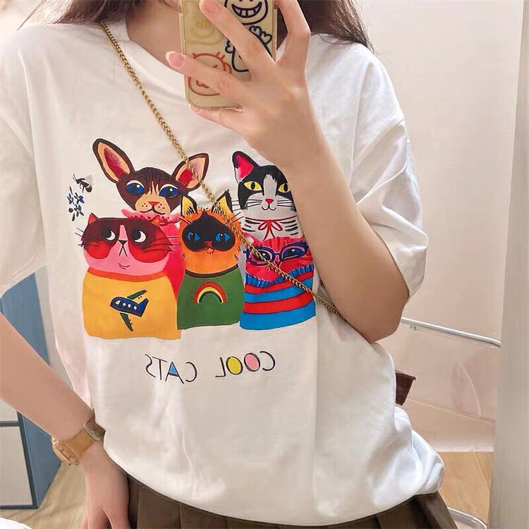 In early summer! [ziyijia] Korean round neck short sleeve T-shirt ys1-0120\wtt