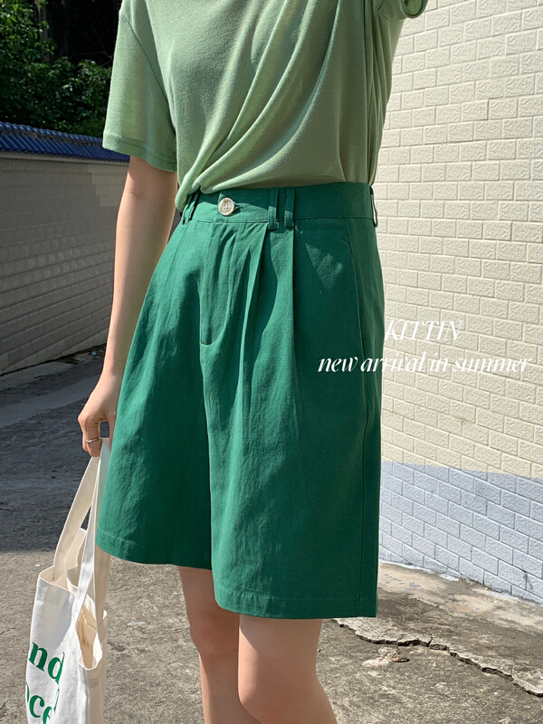 [Kittin] Korean casual shorts casual pants 901ss\y