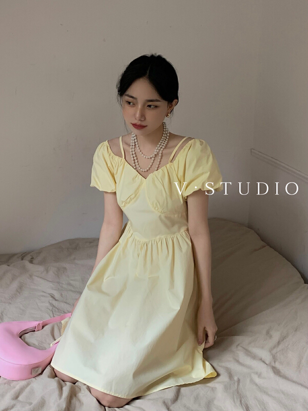 [v.] small fresh and thin dress 6659\ll