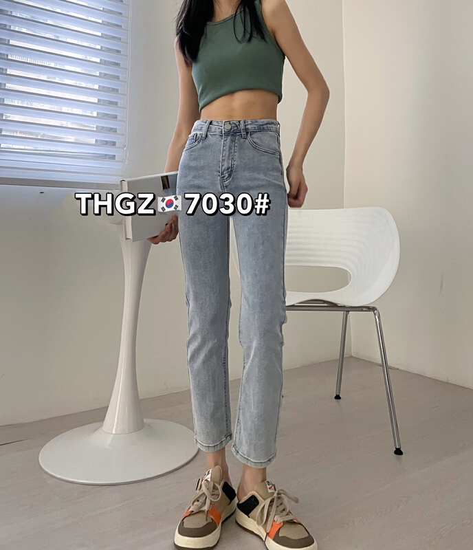 [thgz] fashionable simple skinny jeans s7030\ll