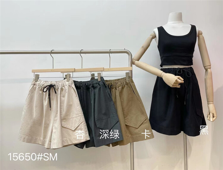 [Mujia] high waist comfortable Korean casual shorts 15650\l