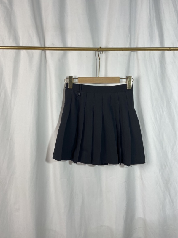 [Yi show shop] high waist college style slim skirt 1679\\cl