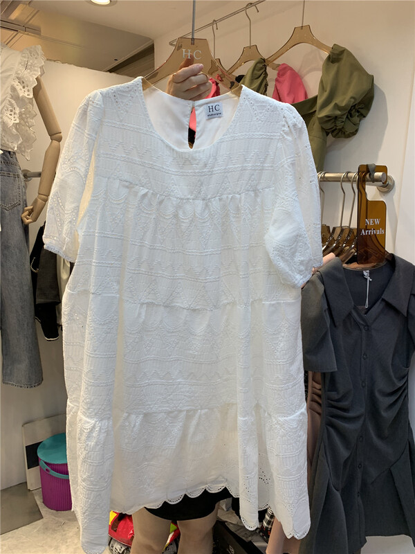 [Han C family] Korean version loose bubble sleeve doll dress 8475\pcz