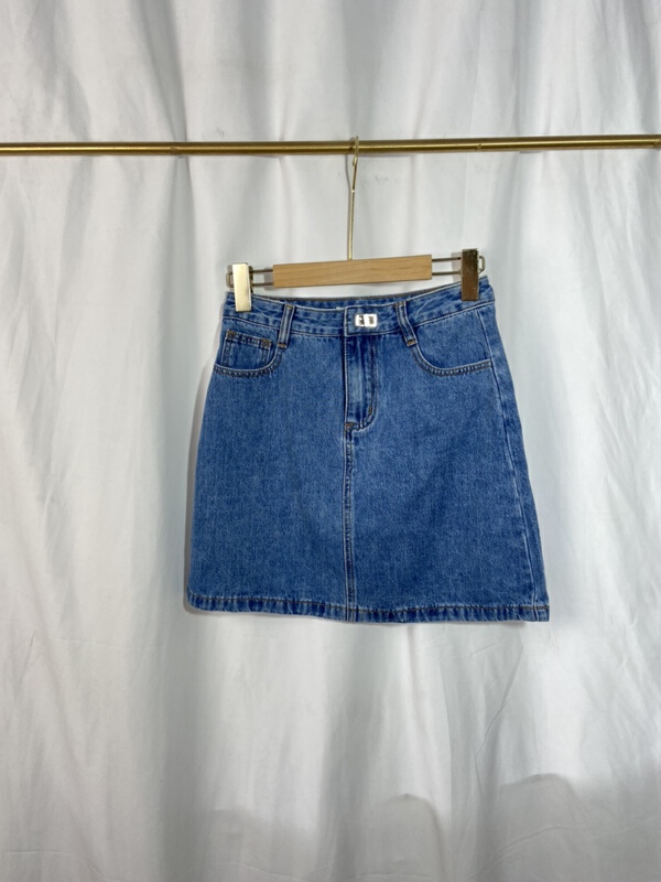 [Yi show shop] heavy industry design retro skirt 1608\cl