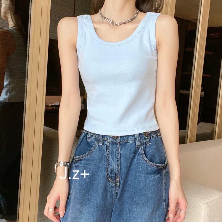 Live broadcast! Original price: 25.94! [JZ jinzijia] net comfortable simple vest / sling j8021\ll