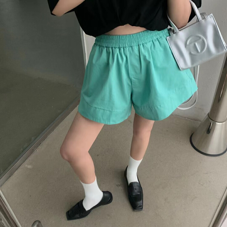 [Yuanxi] basic versatile solid casual shorts 767\lsl