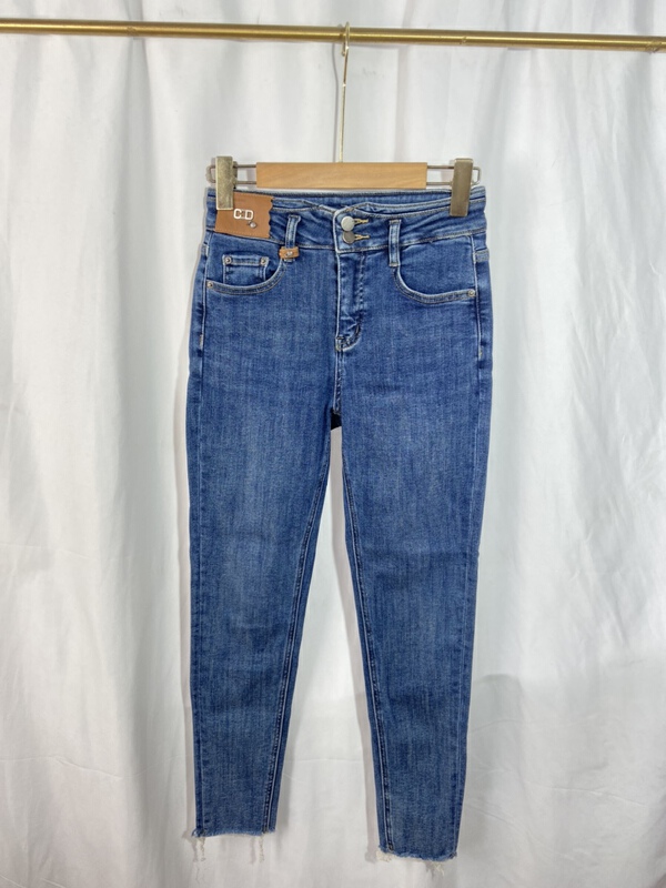 [Yi show shop] fashionable slim jeans 1556\\cl