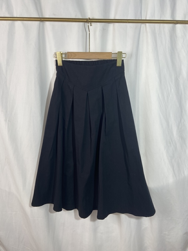[Yi show shop] high waist simple age reducing slim skirt 1420\cl
