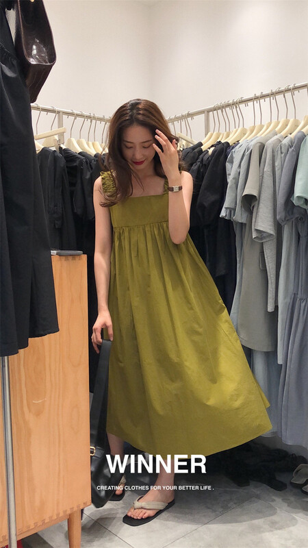 [winner] pleated lady simple dress (only skirts) 9059\ll