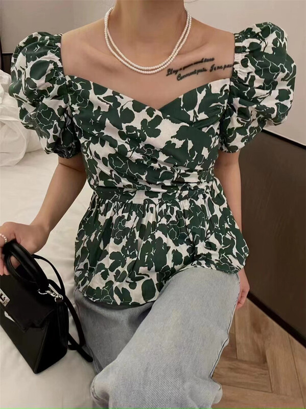 [Han C family] fashion printed pullover shirt 6415\pcz