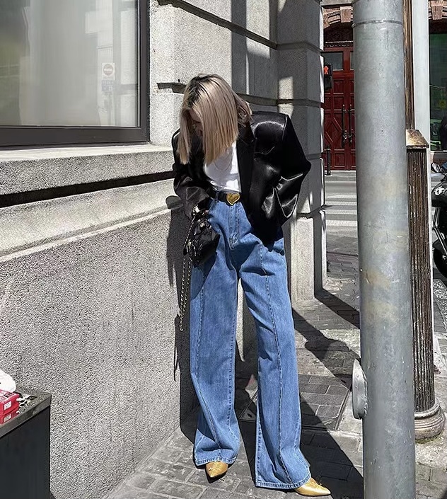 [c.h.z] casual style fashionable simple and versatile skinny jeans 20337\wtt