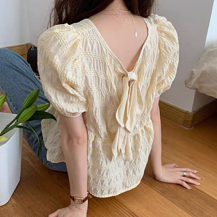 [Daidai] sweet bows, two small shirts before and after 4912\hbx
