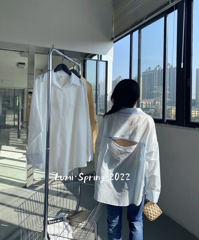 New year in early spring! [Lumi] slim and comfortable Korean shirt 2093\ll