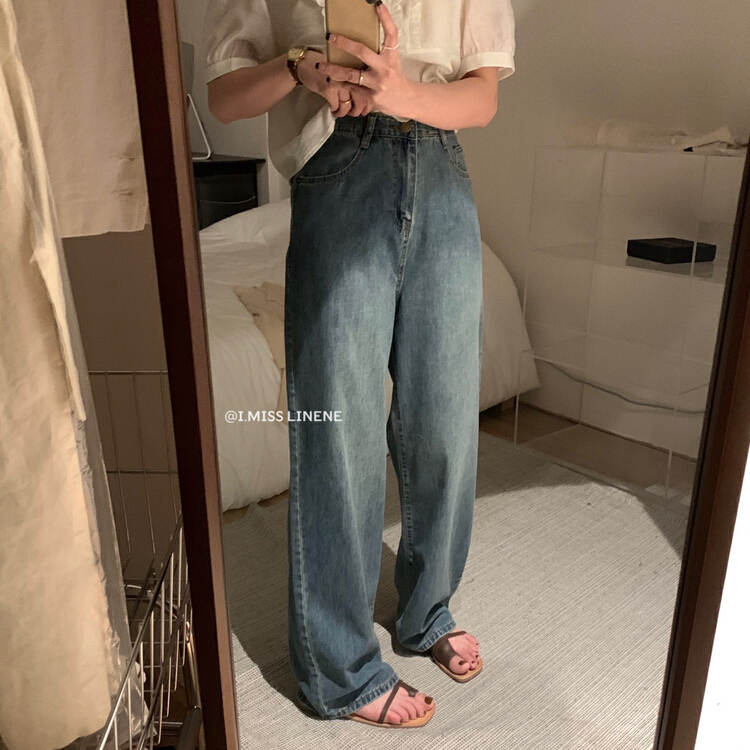[Imiss] retro minority nostalgic thin jeans (only pants) cx7952\lsw