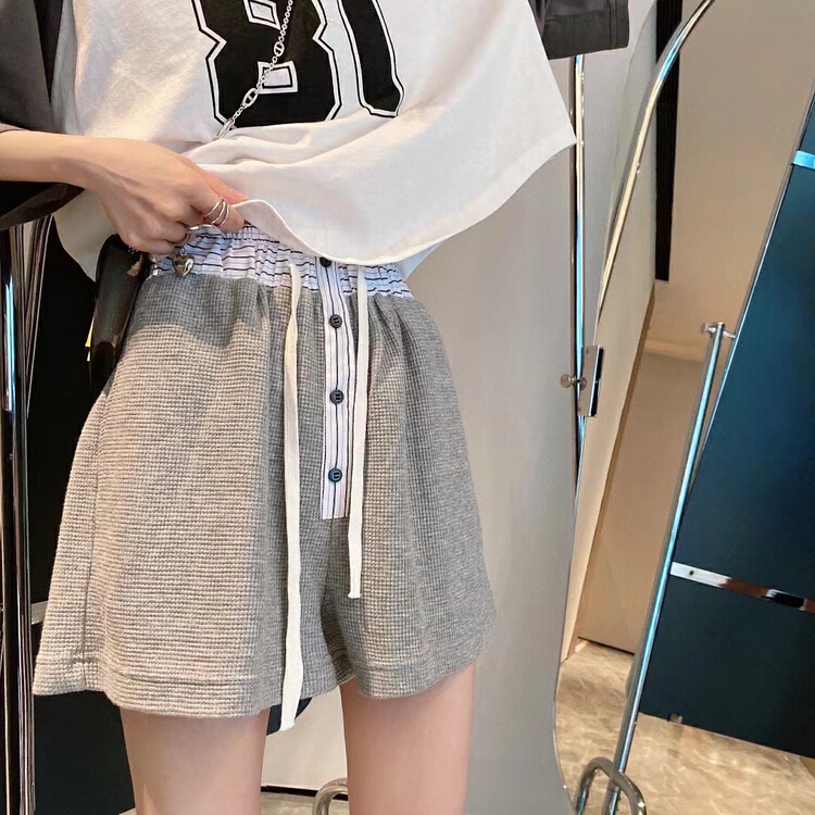 [YT] niche design stitched breasted casual shorts k59101\pcz