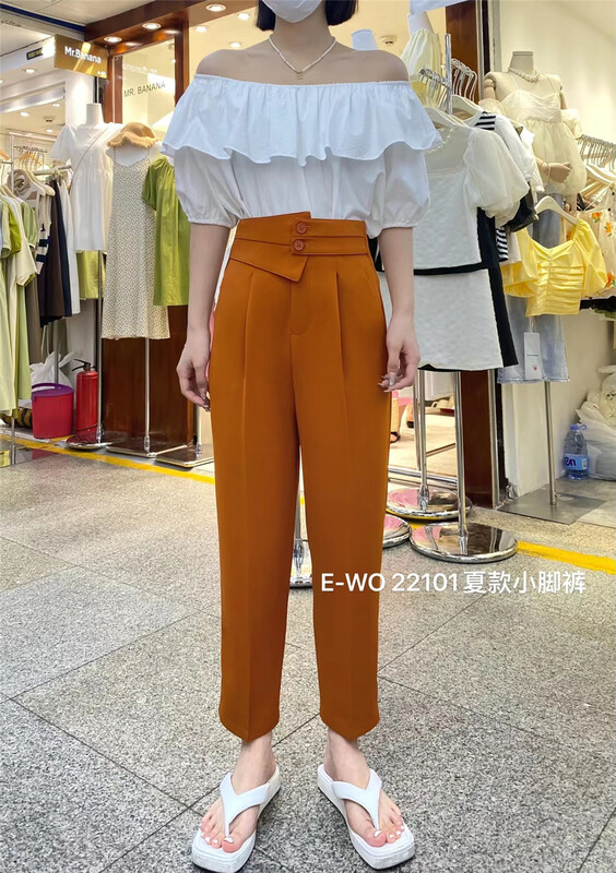 [e-wo] simple commuter casual pants 22101\lsw
