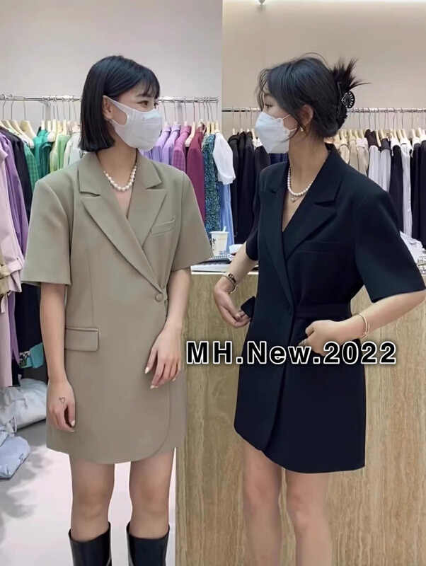 [M.H] Korean suit dress 8338\pcz